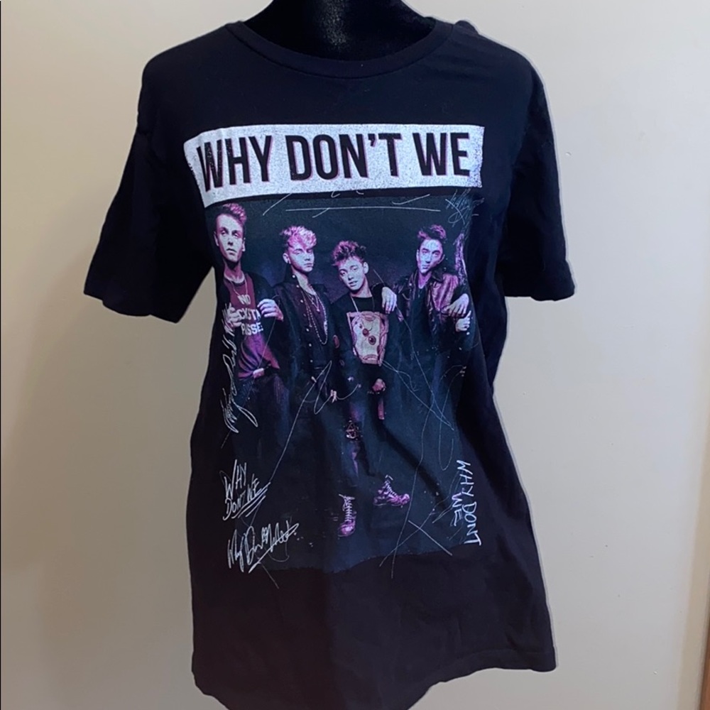 Why Don’t We T Shirt Merch